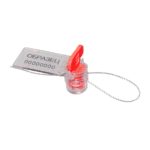 Пластиковая пломба Силтор для счетчика красная