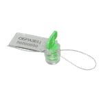 Пластиковая пломба Силтор для счетчика зеленая