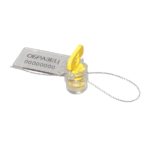 Пластиковая пломба Силтор для счетчика желтая