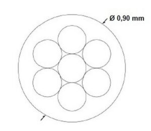 Схема троса