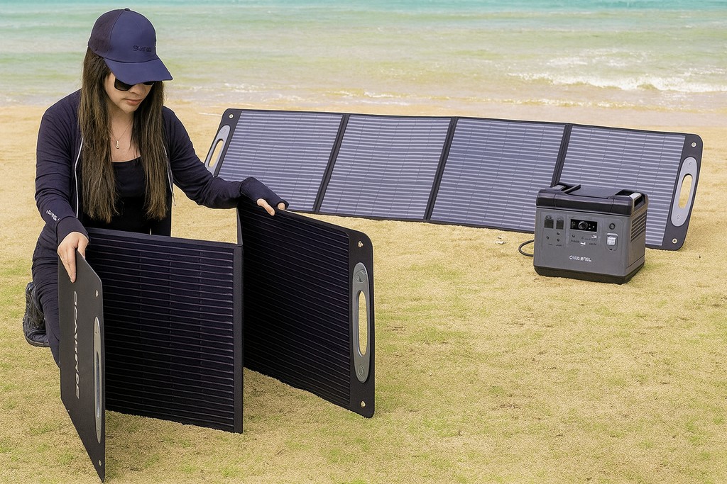 встановлення портативної сонячної панелі встановлення портативної сонячної панелі