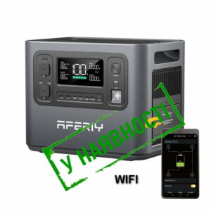 Зарадная станция AFERIY_P210_2400 Вт 2048 Вт_ч _Wifi