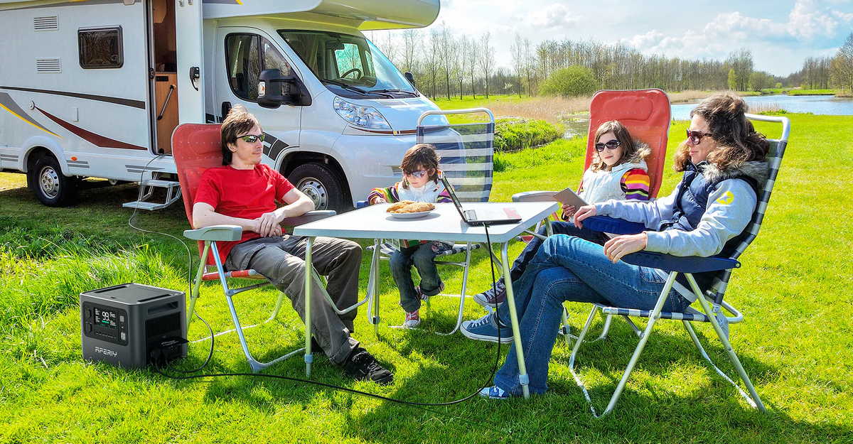 Зарадная станция AFERIY_P210_2400 Вт 2048 Вт_ч