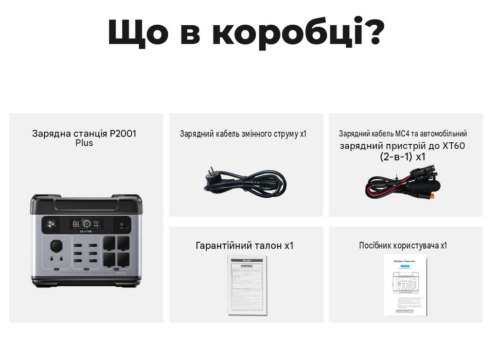 OUKITELP2001PLUS Що в коробці OUKITELP2001PLUS Що в коробці